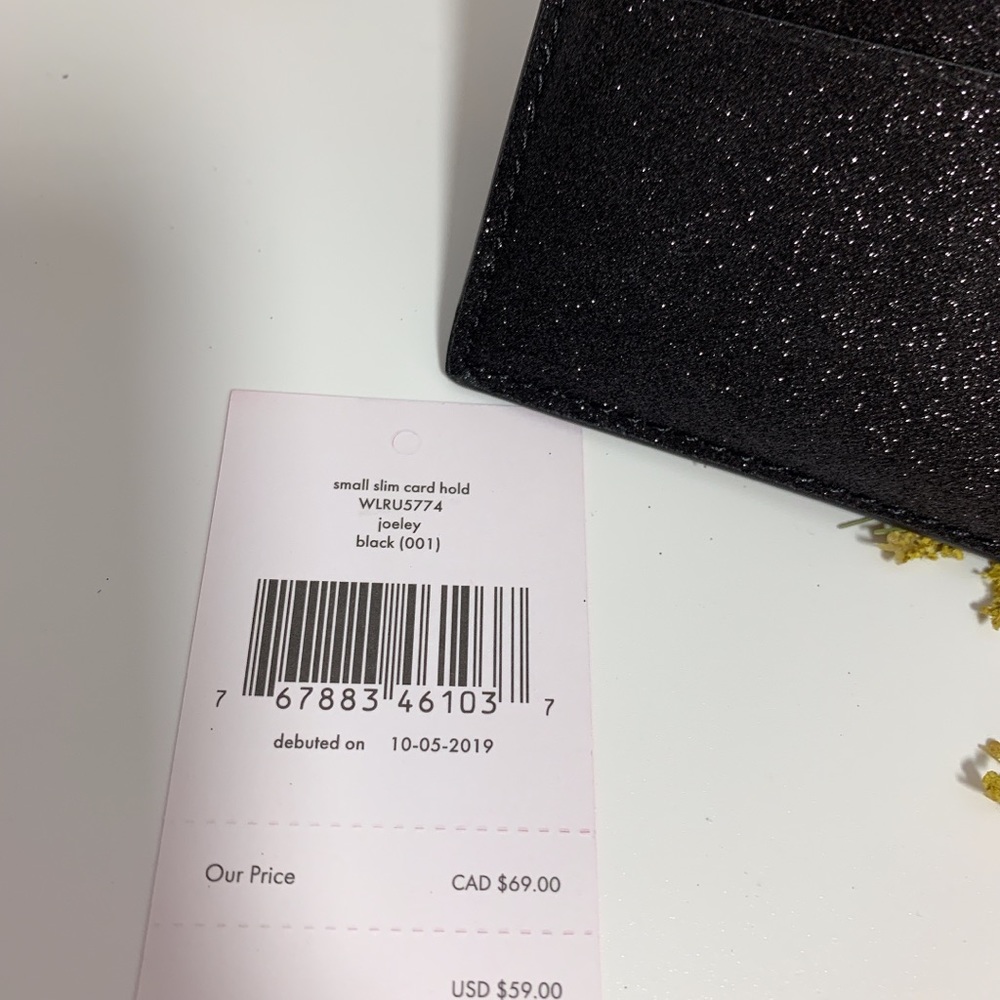 Kate Spade Joeley Glitter Cardholder - Picture 4 of 6